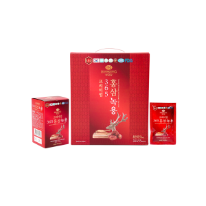 Nước Uống Hồng Sâm Nhung Hươu 365 60 Gói X 70ml