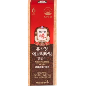 Tinh Chất Hồng Sâm Kgc Everytime Balance 30 Gói X 10ml