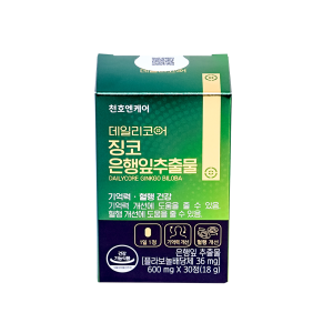 Viên Uống Bạch Quả Bổ Não Chunho Ginko Biloba 30 Viên